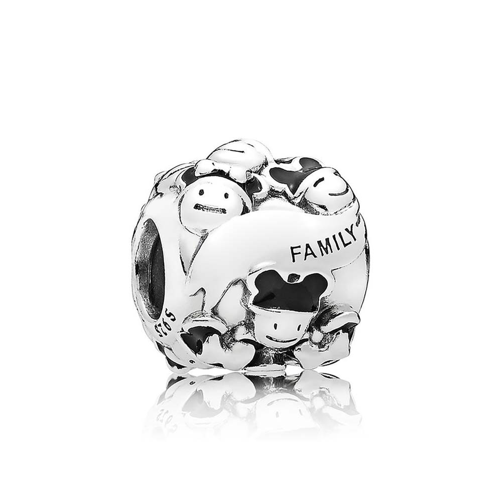 PDB ZZ 32 Fine Jewelry Charm Beads Carriage Alarm Clock Aircraft Union Jack Bus Seashell Majestic Swan 925s Charm Beads