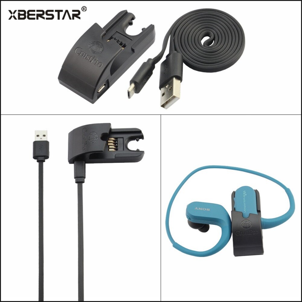 Usb Data Cradle Opladen Kabel Adapter Voor Sony Walkman NW-WS413 NW-WS414 Sport MP3 Speler