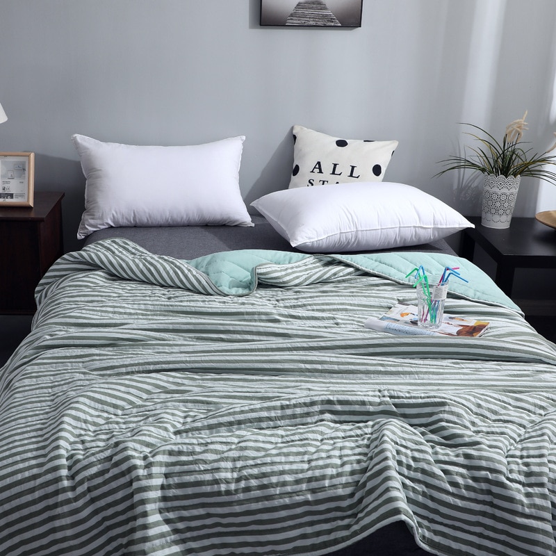 Plaid Moderne Gooi Deken Zomer Airconditioning Dunne Dekens Voor Bedden Kantoor Sofa Sprei