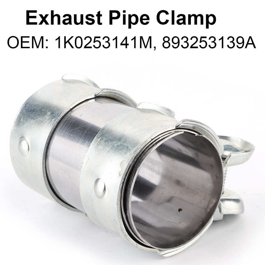 Exhaust Pipe Clamp Sleeve Connector 1K0253141M Fit for A1 A3 A4 A5 A7 50x95mm Auto Parts