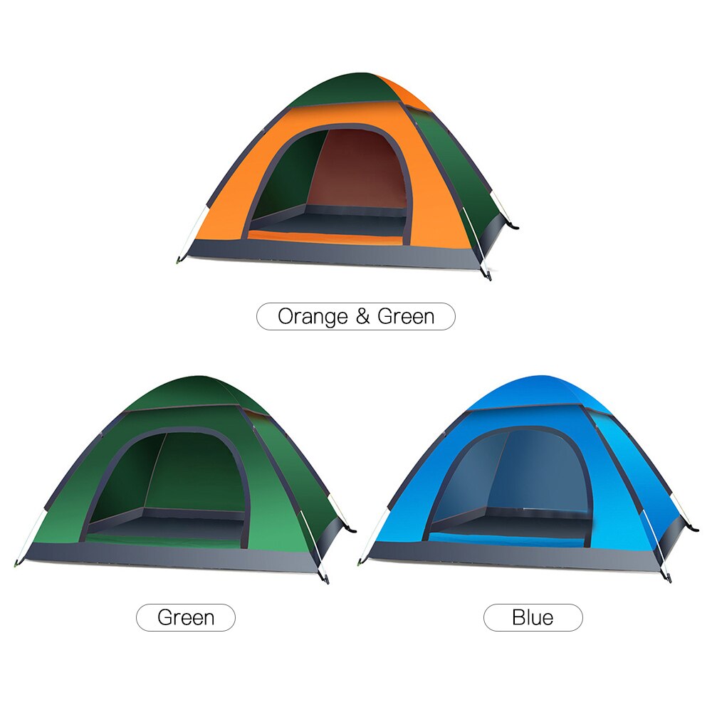 Outdoor Automatic Tent with Top Roof Shield Waterproof Camping Tent Folding Beach Tent for Camping Fishing Hiking
