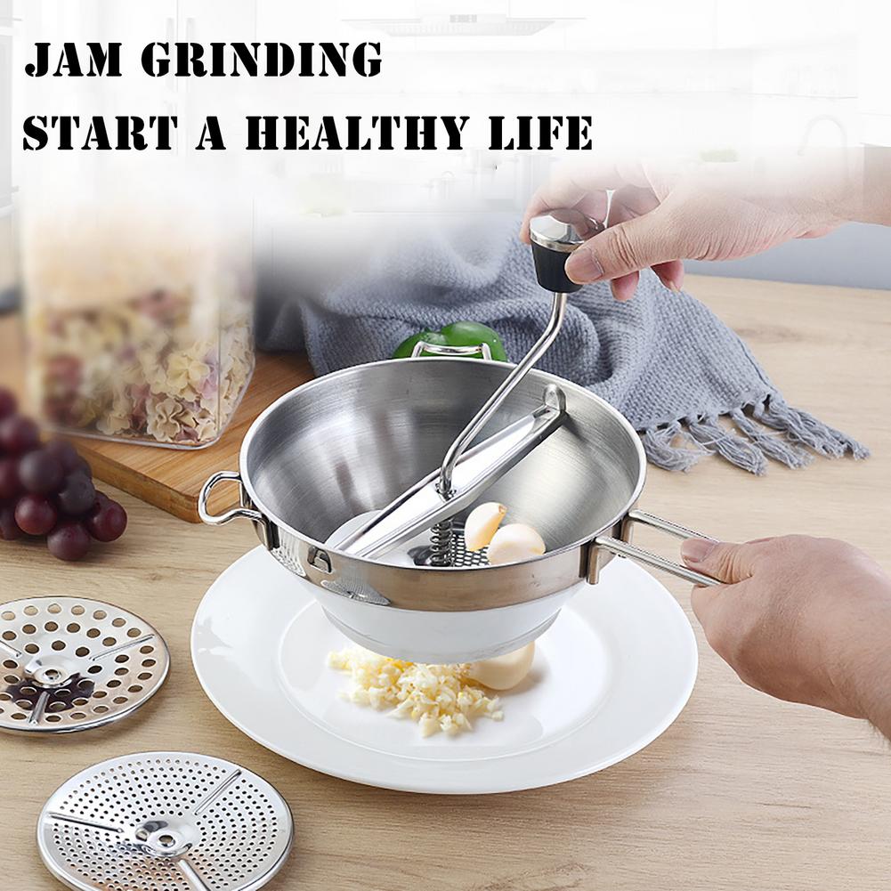Food Grinder Mill Stainless Steel Unique Uses Durable Manual Non-toxic Easy To Use Versatile And Best Tool For Outdoor Activity