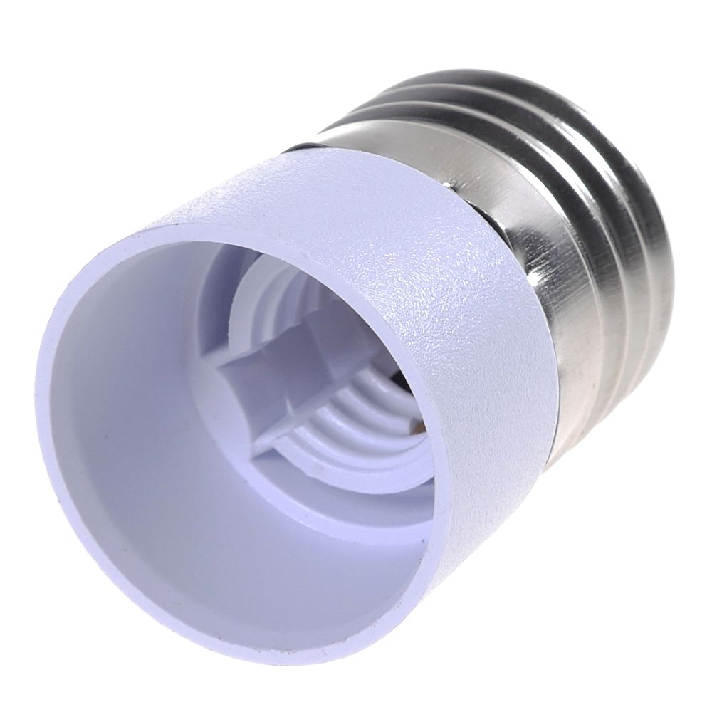 Adaptador de casquillo de rosca E27 a E14, convertidor de bombilla LED, portalámparas