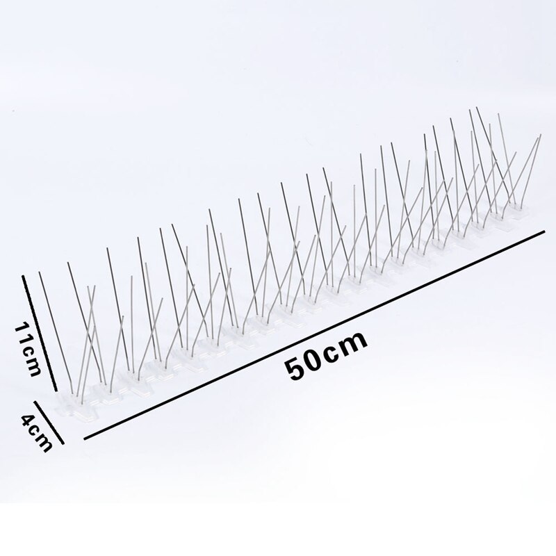 XPCARE 21-Foot Stainless Steel Bird Spikes – Keep Pigeons & Seagulls Away