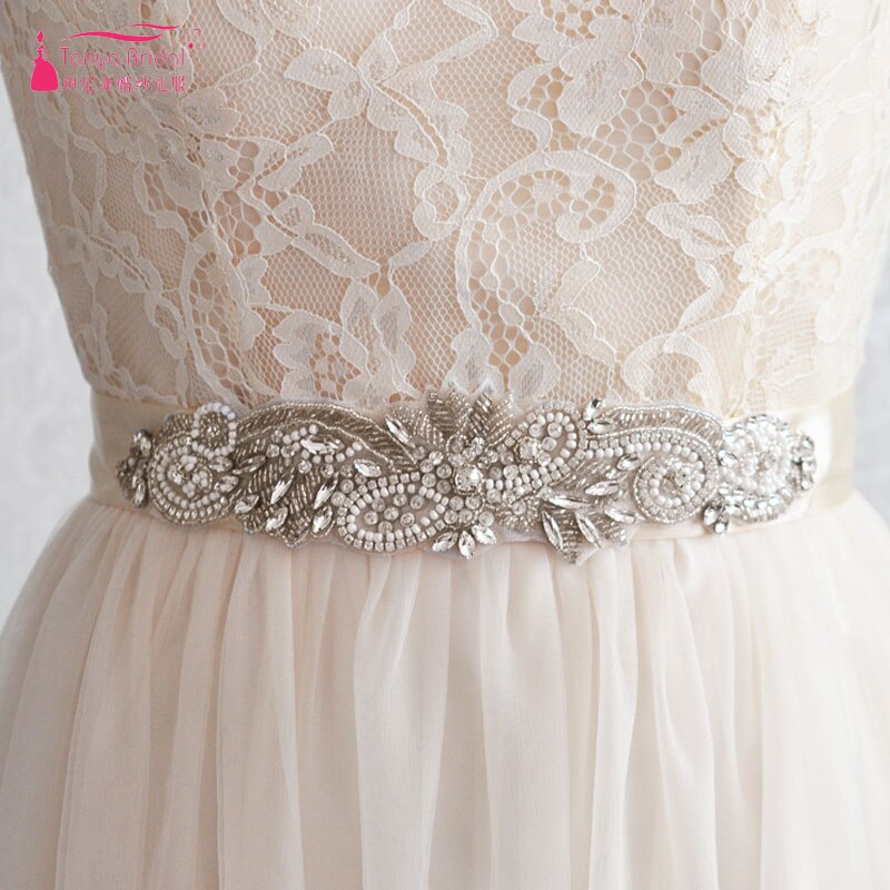 Strass Preals ceinture robe de mariée ceinture nouvelle bohème Shinny ceintures pour événement chine pas cher ZA028
