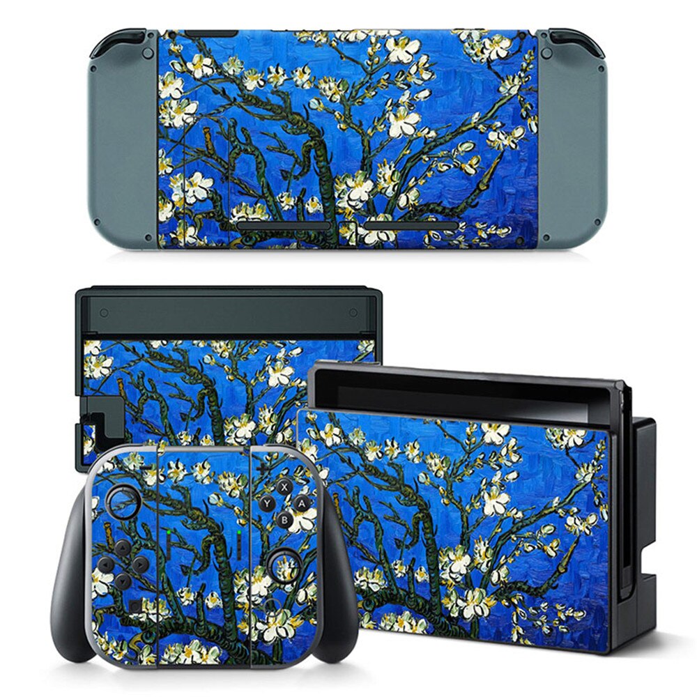 PVC Skins für Nintend Schalter Vinyl Haut Aufkleber Aufkleber Wrap für Nintendo Schalter Konsole Freude-Con Dock Haut: TN-switch-0134