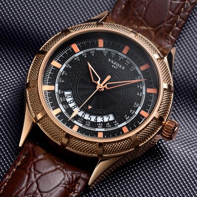 YAZOLE 447 neue herren uhr kalender quarz uhr nicht-mechanische uhr Export uhr