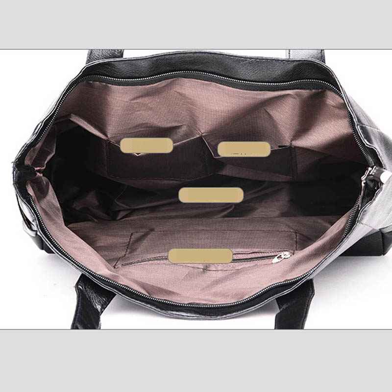 Bolsa feminina versátil de couro pu, bolsa de ombro crossbody com zíper para enxerto