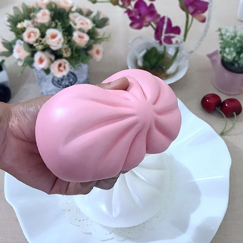 Simulering mat pu stor dampet svinekjøtt stekt brød modell rekvisitter slow rebound modell kabinett dekorasjon