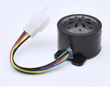 Electric Tricycle Horn 48V 60V Three-in-one Four-in-one Steering Anti-theft Reverse Voice Horn: 6 lines