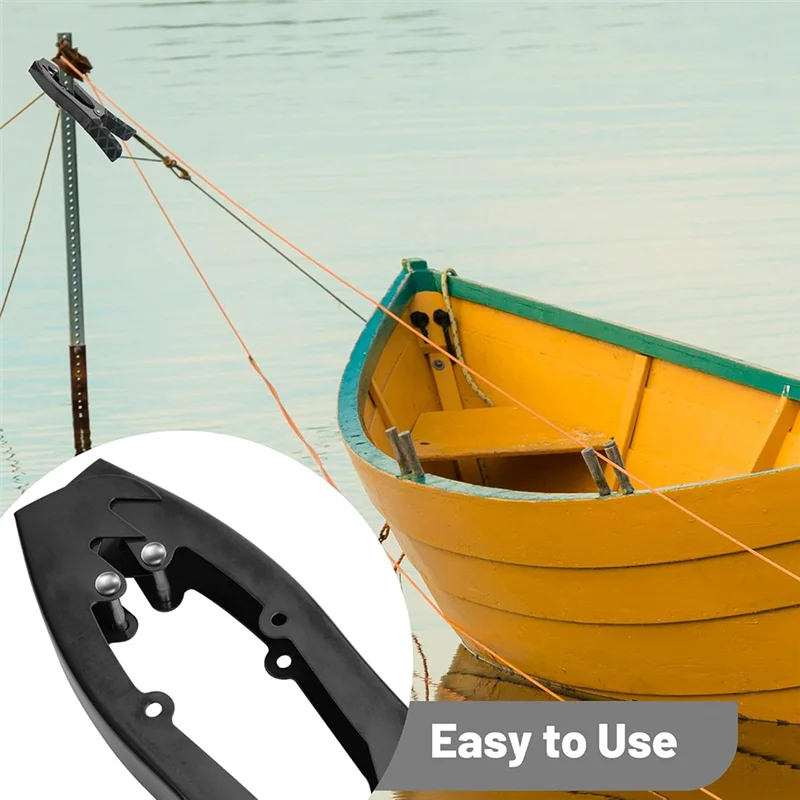 Poignée d'ancrage de canoë, porte-brosse d'ancrage, fixation du bec de requin, pince de bateau de canoë de Kayak pour la fixation des mâchoires de Tension autobloquantes