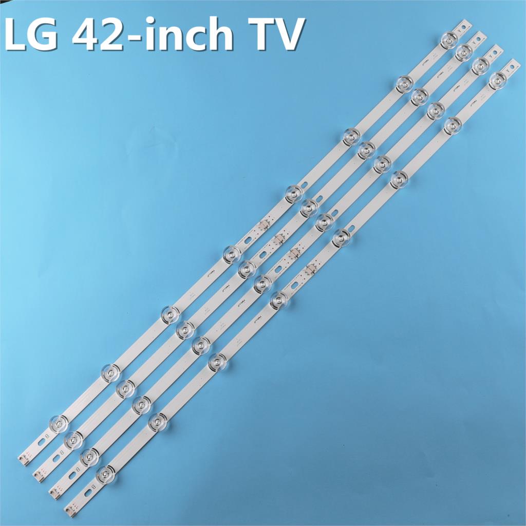 825Mm Led Strip 8 Leds Voor Lg Innotek Drt 3.0 42 "_ A/B Type 42LB5610 42LB5510 42LY320C 42GB6310 Tv Lcd Vervanging 4Sets