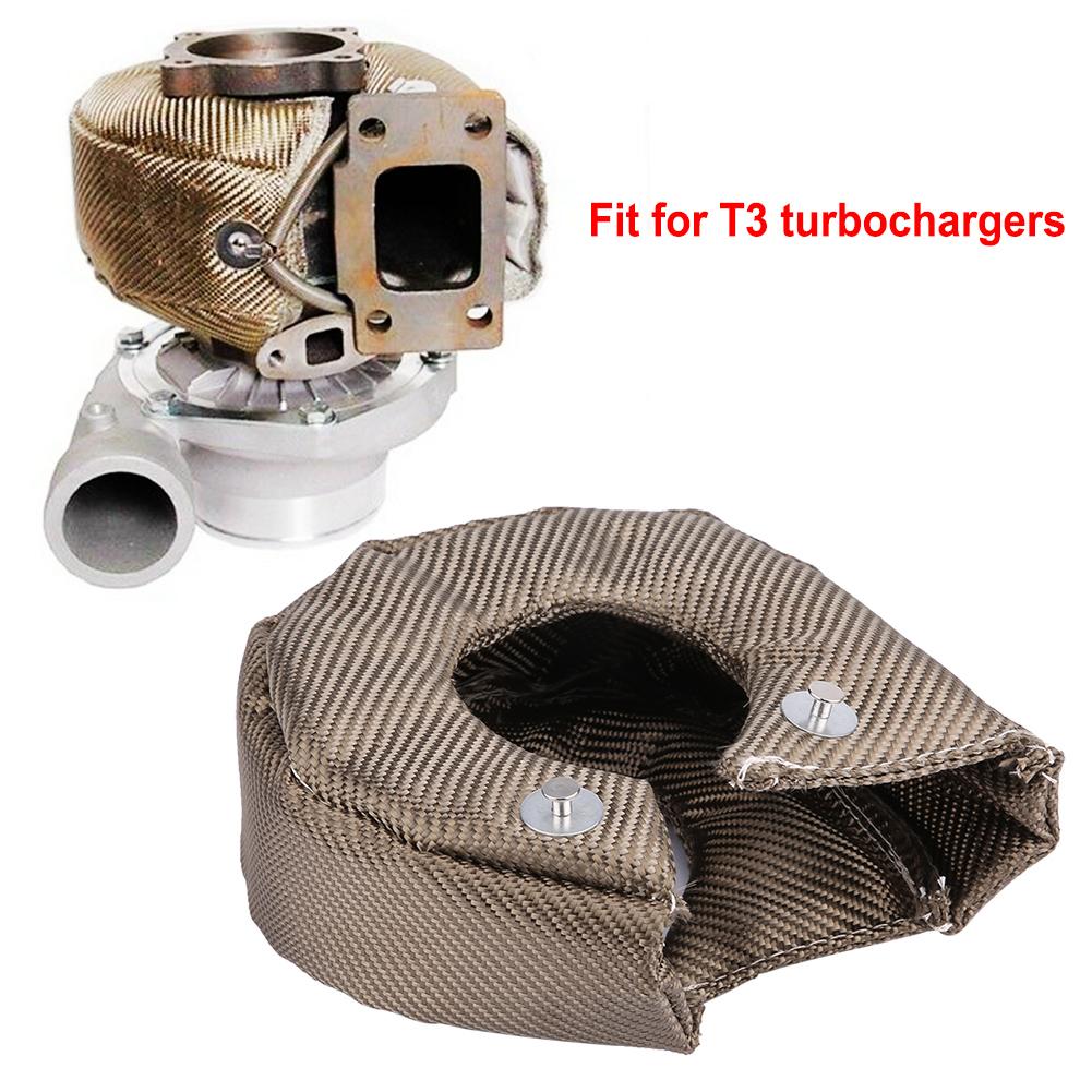 Turbo Cover Car T2 T3 T4 T6 Turbo Charger Heat Shield Cover 100% Titanium Turbine Cap Protection Wrap Racing Accessories
