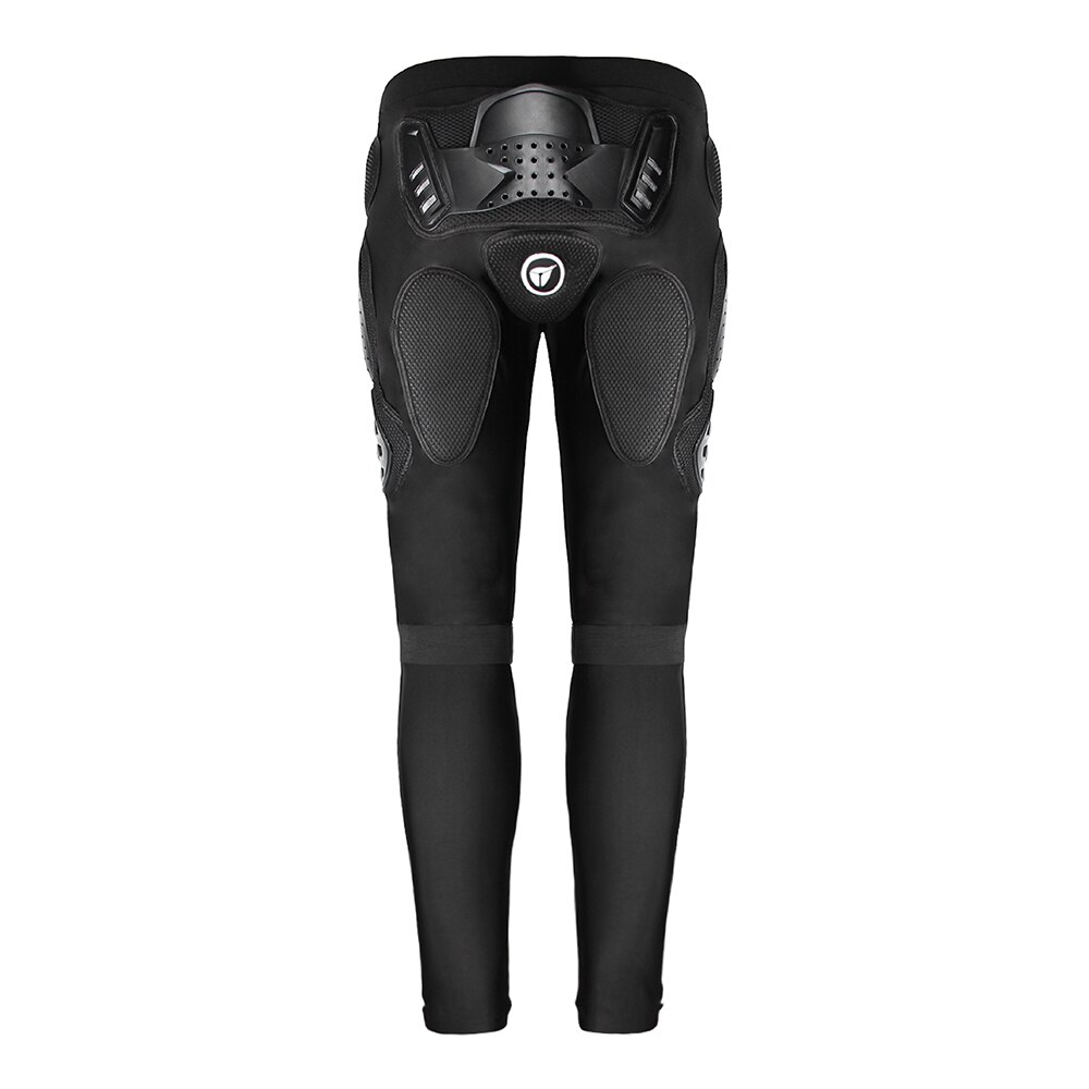 GREAT BIKERS GEAR – Dames-motorfietslegging, motorbroek, damesbescherming met afneembaar CE-pantser, zwart, L
