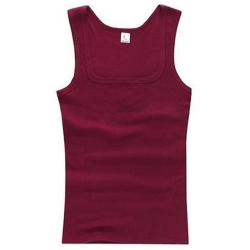 Men's Underwear Cotton Tank Top Men Bodybuilding Singlet Sleeveless Slim Fit Vest Men Tank Tops