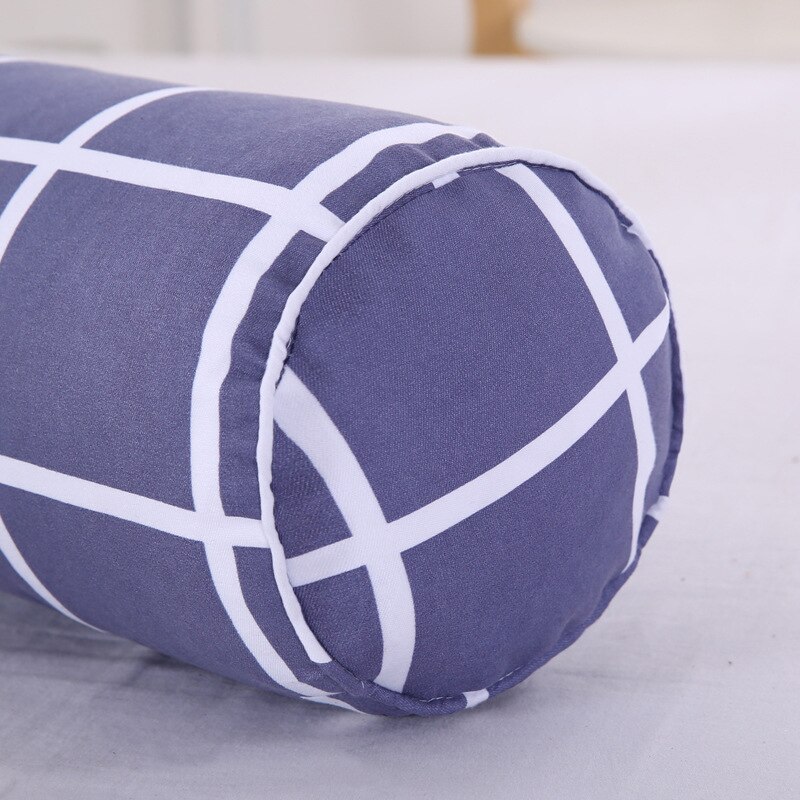 Multifunktion rund slik pude almindelig yoga pude kontor lur pude fløjl slibestof polstret bomuld sundhedspleje nakkepude