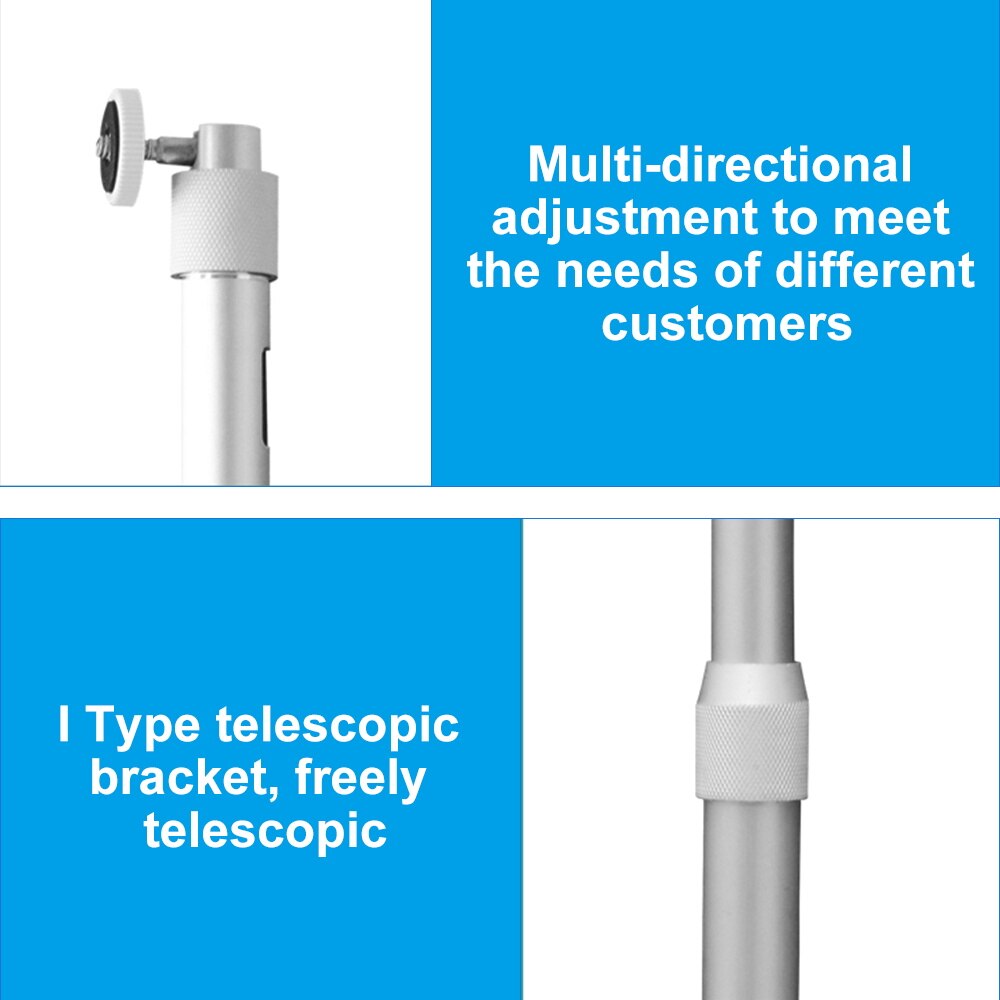 360 Degree Adjustable Projector Ceiling Mount Stand Wall Projector Bracket Metal Swivel Mount