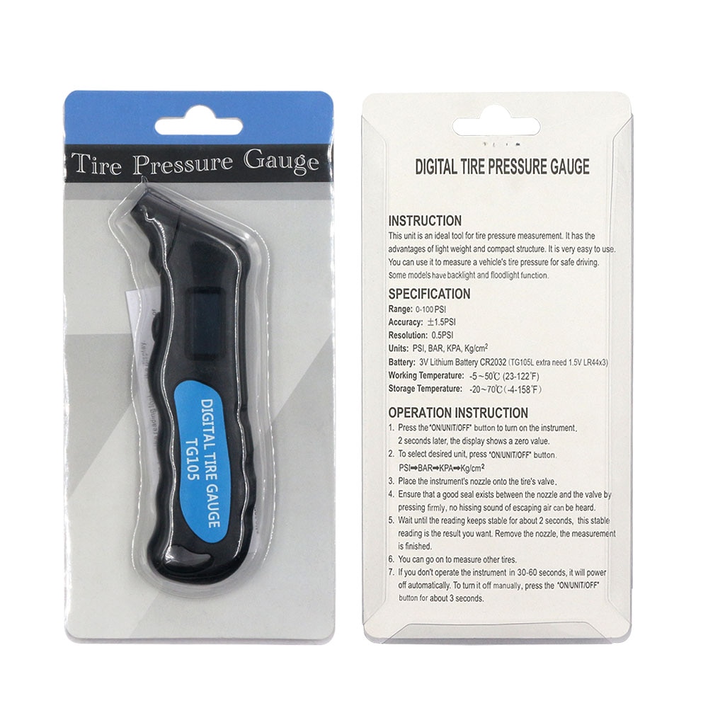 Digital Car Tyre Air Pressure Gauge PSI Meter Auto Tire Pressure Manometer Tester LCD Digital Display Tire Monitor Sensor