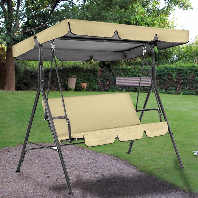 Outdoor Schommel Luifel Vervanging Stoel Luifel Zetel 210D Oxford Doek Winddicht Cover Schommel Luifel Voor Veranda Achtertuin Tuin