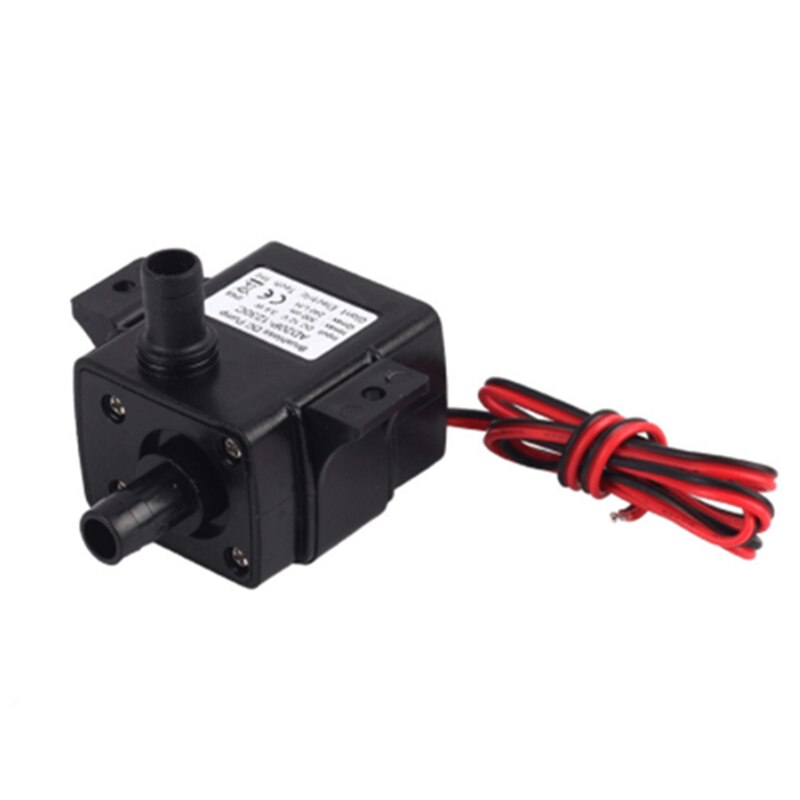 Vattentät ultratyst vattenpump 4.8w 240l/ h mikro borstlös  dc 12v bil dränkbar fontän akvarium fiskdamm cirkulerande: Stil 1