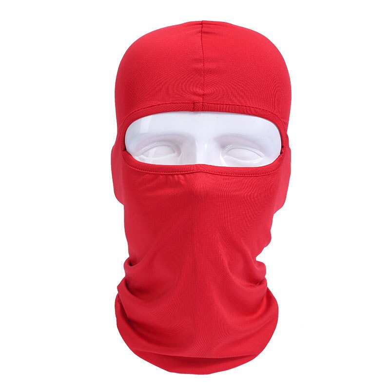 Riding Cycling Full Face Mask Neck Protecting Outdoor Balaclava Full Face Mask Ultra Thin Breathable Windproof