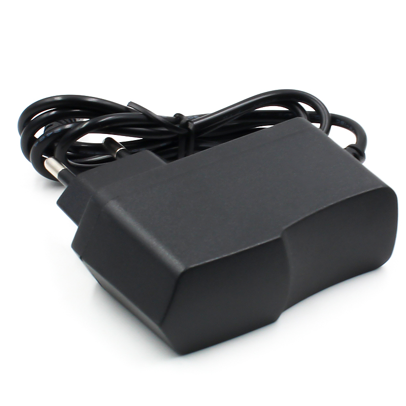 Dc 9 v 1a 9v 1a virtalähde  ac 100v-240v muuntaja adapteri eu pistoke laturi 5.5mm x 2.1mm 1000ma arduino diy kit