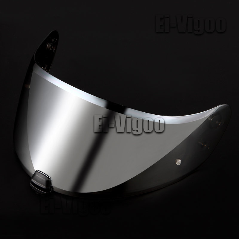 Visera para casco de HJ-20M adecuada para HJC C70 FG-17 IS-17 FG-ST HJ-20ST gafas para casco de motocicleta visera de visión nocturna para casco de motocicleta: Plata