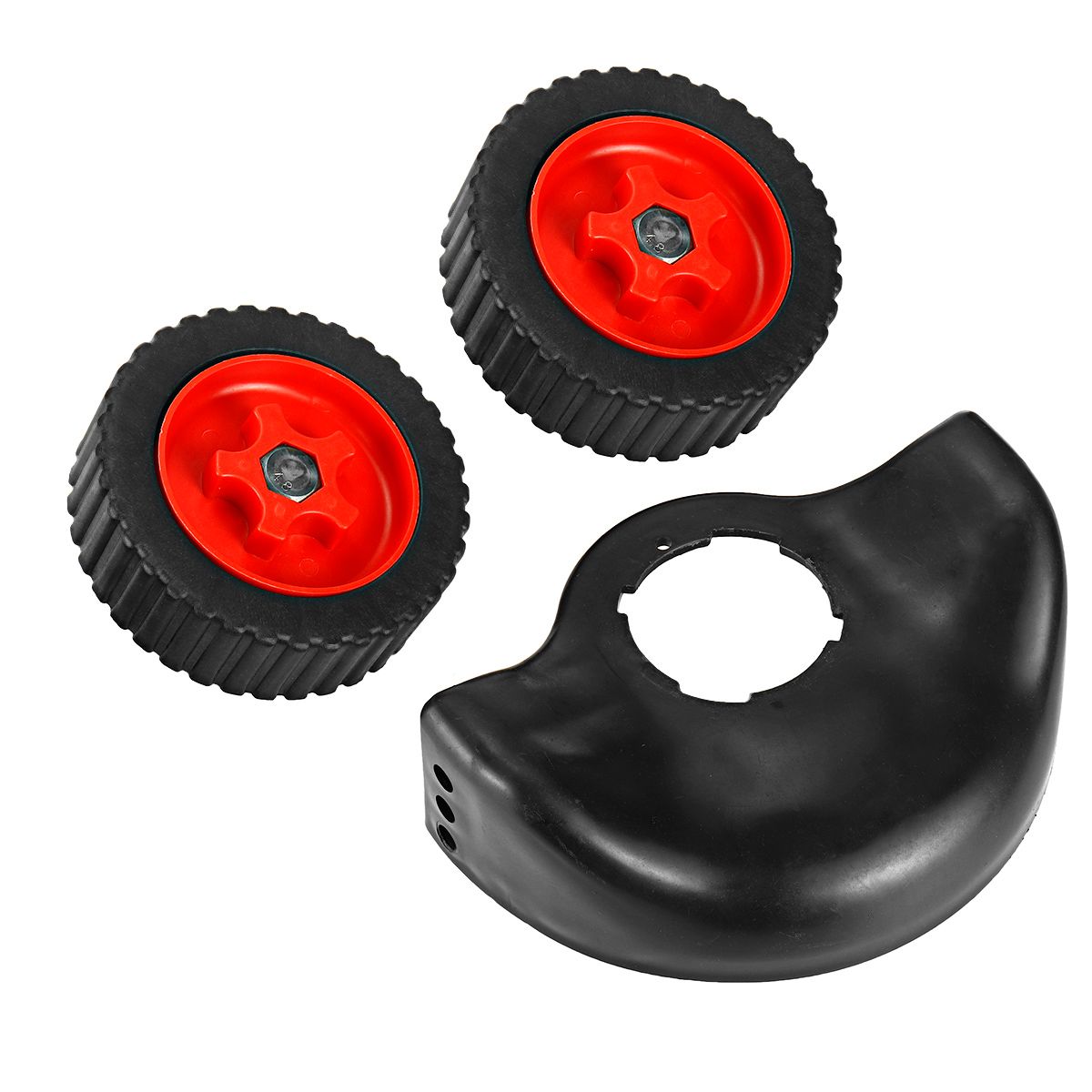 Lawn Mower Wheel Bilateral wheel For Electric Grass Trimmer Auxiliary Tool Lawn Mower Wheels Power Tools Accessories: Default Title