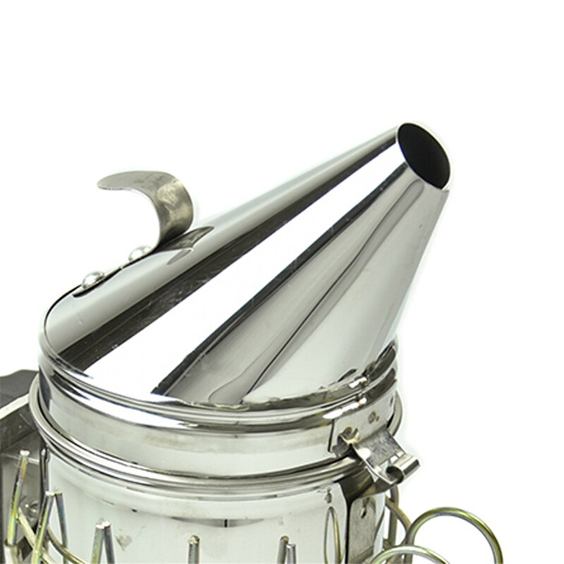 Ahumador eléctrico de abejas para colmena de abejas, ahumador, apicultor, Herramientas de apicultura de acero inoxidable, Material duradero