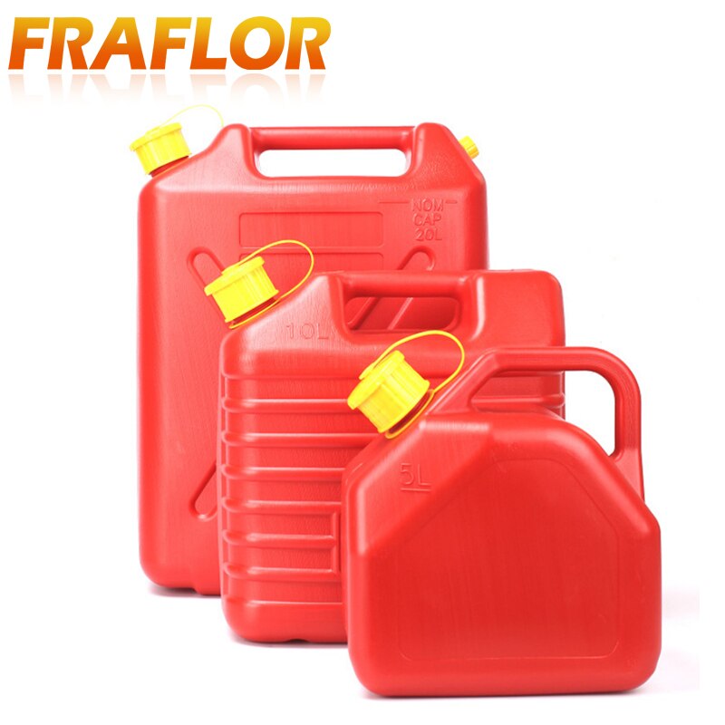 Tanque de combustible de petróleo, tanque de combustible de 5l y 10l, latas de tanque de combustible Diesel portátiles de repuesto de un galón de montaje para SUV, ATV, coche, motocicleta Jerrycan