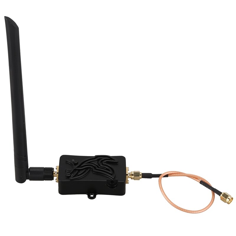 4w 802.11b/ g / n bluetooth wifi trådløs forstærker router 2.4 ghz wlan zigbee bt signal booster antenne eu-stik