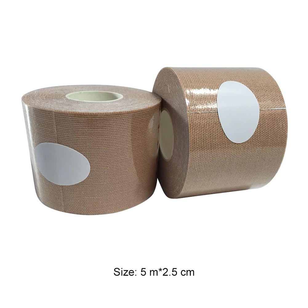 Kinesiology Tape Classic Delicate 1 Roll 5mx2.5cm Kinesiology Tape Bandage Sport Fitness Roll Cotton Elastic Stick