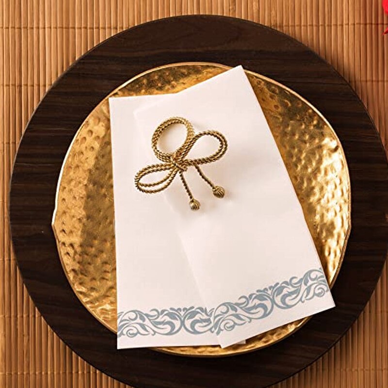 10 Stuks Wegwerp Servetten Papieren Tissue Servetten Hotel Tafelkleed Zacht Absorberend Papier Gast Handdoek Party Wedding Decoratieve