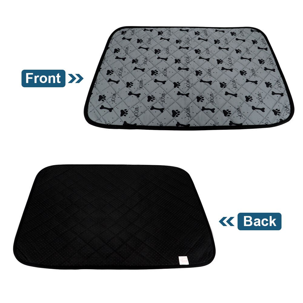 Waterdichte Hond Bed Mat Herbruikbare Huisdier Urine Pad Wasbare Honden Luier Voedsel Kom Matten Bone Poot Seat Cover Matten voor Slaapbank