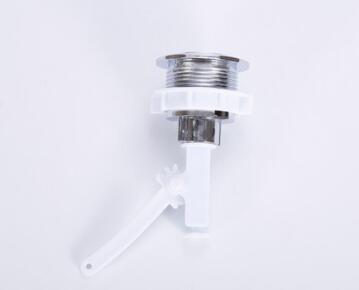 Universele Flush Toilet Stortbak Tank Enkele Drukknop Flush 38mm Montagegaten
