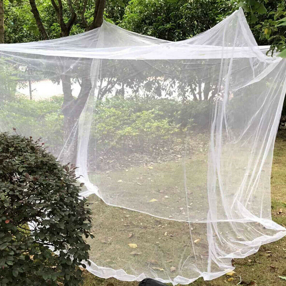 200*200*180cm Insect Tent Portable Square Large White Camping Mosquito Fly Net Indoor Outdoor Netting Storage Bag Insect Tent