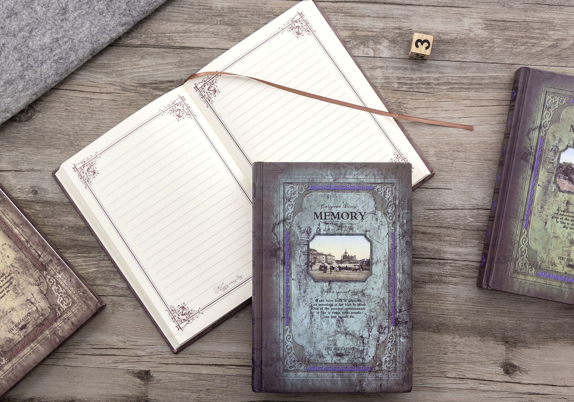 Memory Planner Magic Book Old Diary A5 Calendar Office Stationery Back-to-school