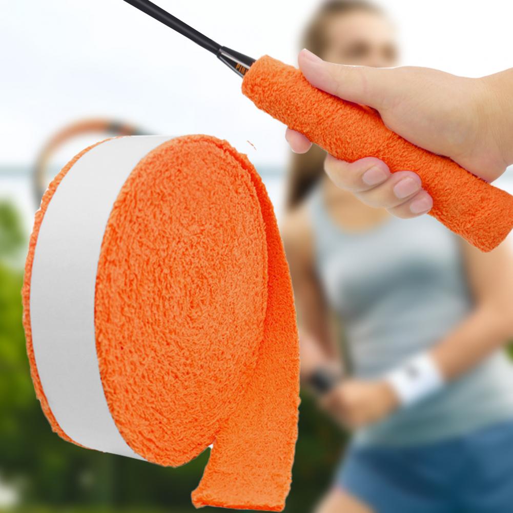 Badminton Tennis Racket Handle Grip Absorb Sweat Anti-slip Wrapping Towel Band Fishing Skidproof Sweat Band grip