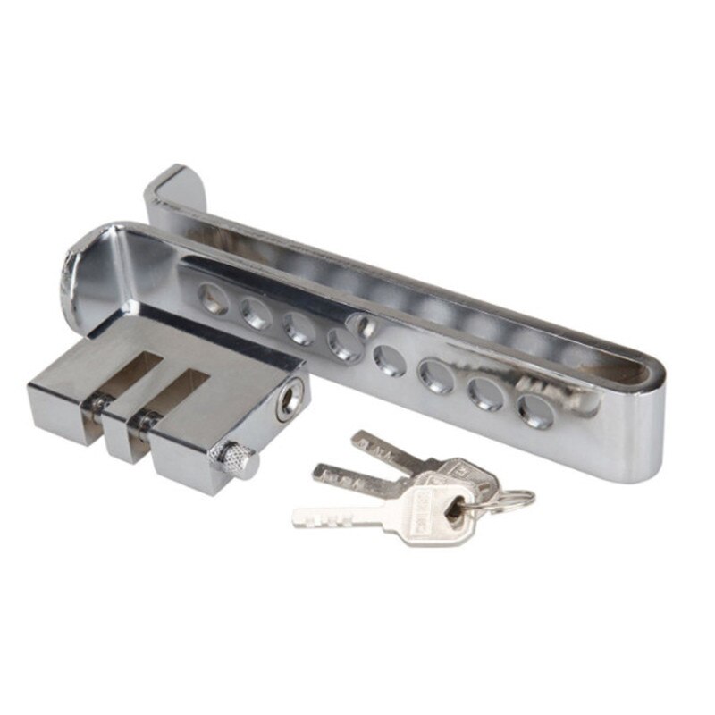Universal Auto Car Brake Clutch Pedal Lock Alloy Steel Security Anti-Theft For Cars Truck Throttle Accelerator Pedal Lock