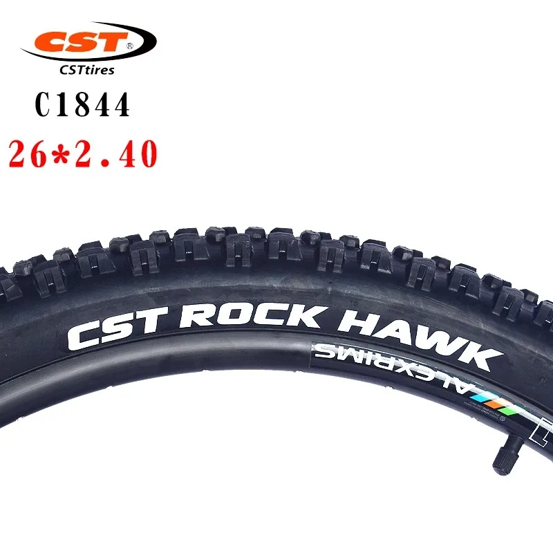 Zhengxin ROCK HAWK mountain bike tire 26inch 27.5inch C1844 steel wire 26*2.40 27.5*2.25 MTB Bicycle thickened tyre