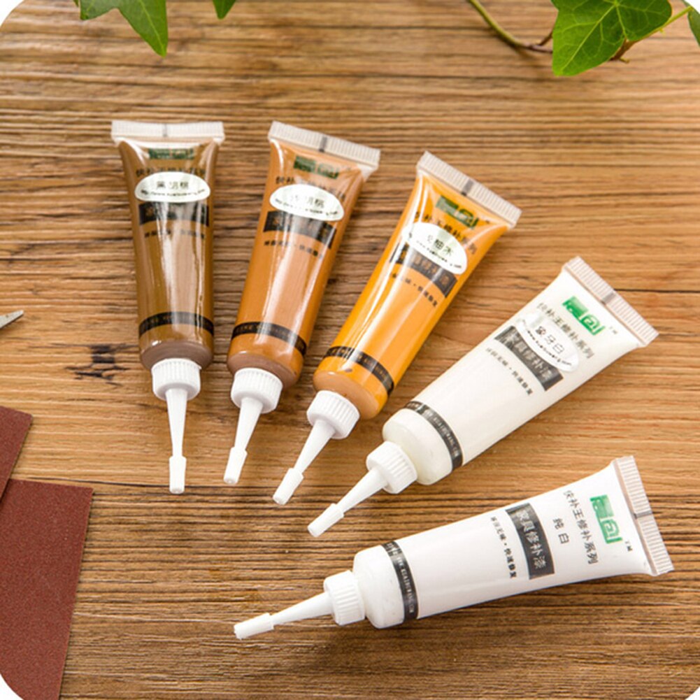 Neue Möbel Reparatur Farbe Feste Holz Reparaturlackierung Einfügen Boden Möbel kratzen Schnelle Entferner Schwarz Nussbaum Reparatur Farbe Stift