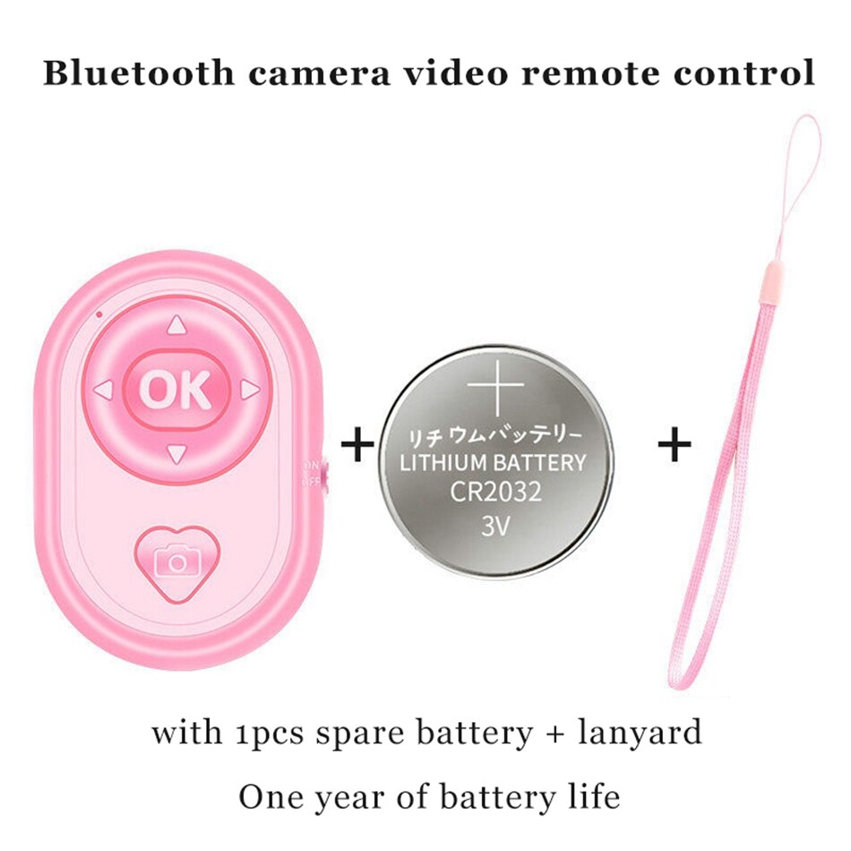 Universele Mobiele Telefoon Selfie Camera Shutter Bluetooth-Compatibele Afstandsbediening Knop Voor Tik Tok E-Book Draadloze Controller: A6