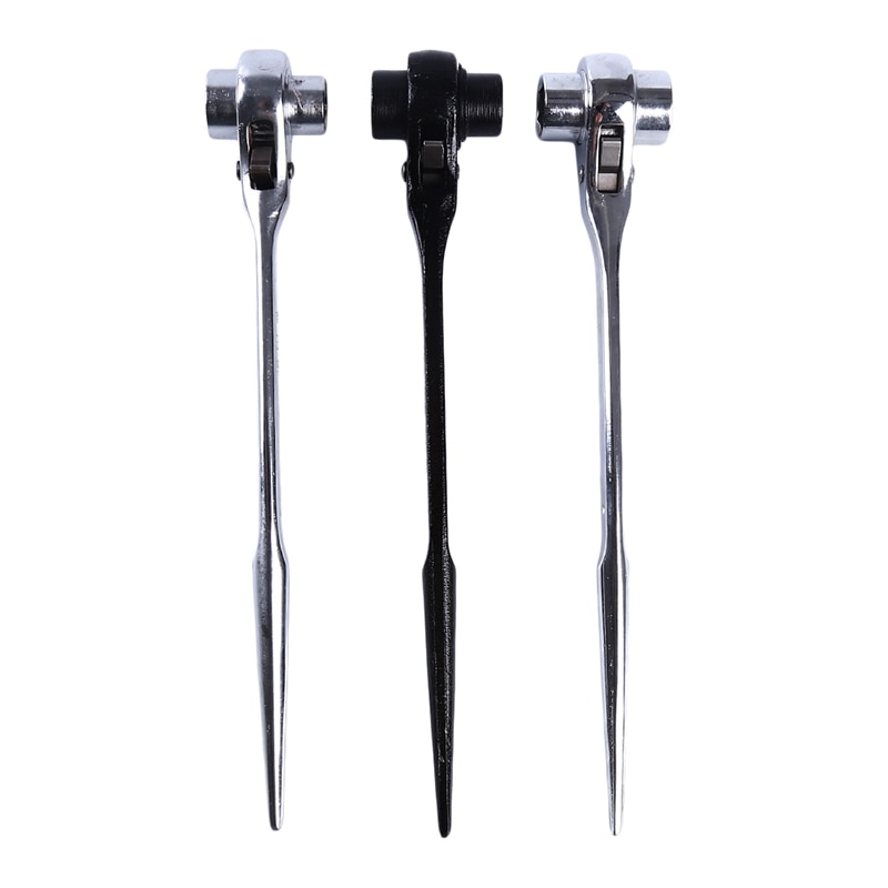 High Torque Ratchet Wrench For Socket Quick Release Square Head Spanner Socket Drive Hand Tool 17*19mm 19*22mm Hex Socket Wrench