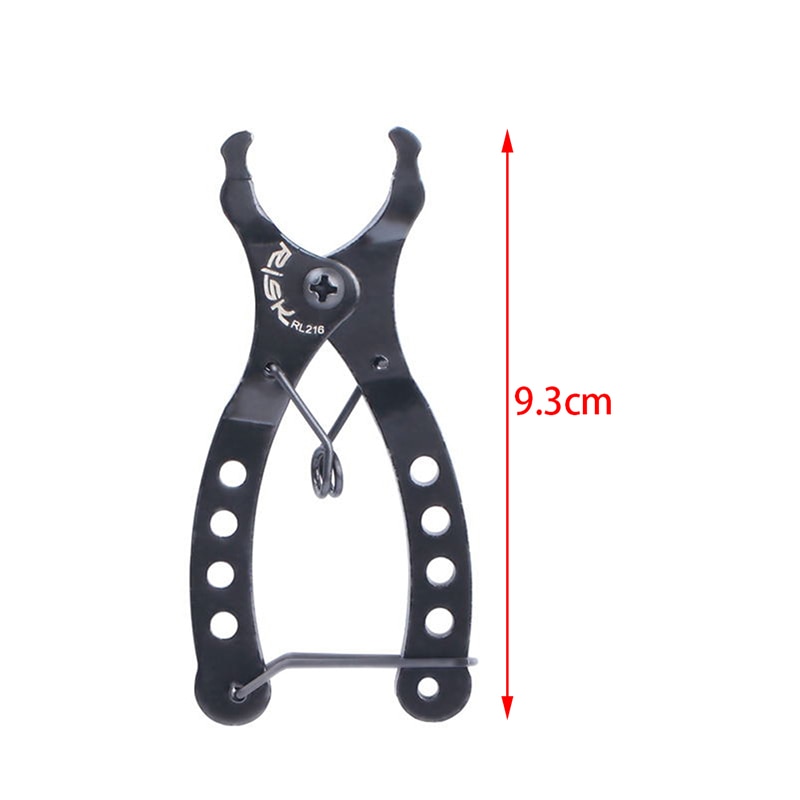 1 Uds bicicleta cadena enlace rápido abrir cerrar herramienta Alicates para eslabón maestro bicicleta Botón de cadena mágica pinza de herramientas de eliminación de 9,2 CM