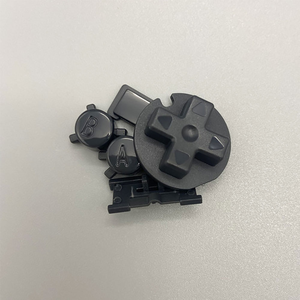 JCD 1set For Gameboy Color GBC Button A B D-pad Direction Operation Key Replacement Parts: Dark Blue