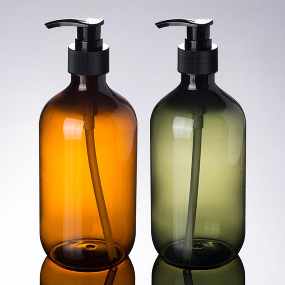 300/500ml badrum bärbara tvål dispensers lotion schampo dusch gel hållare tvål dispenser tom bad pump flaska