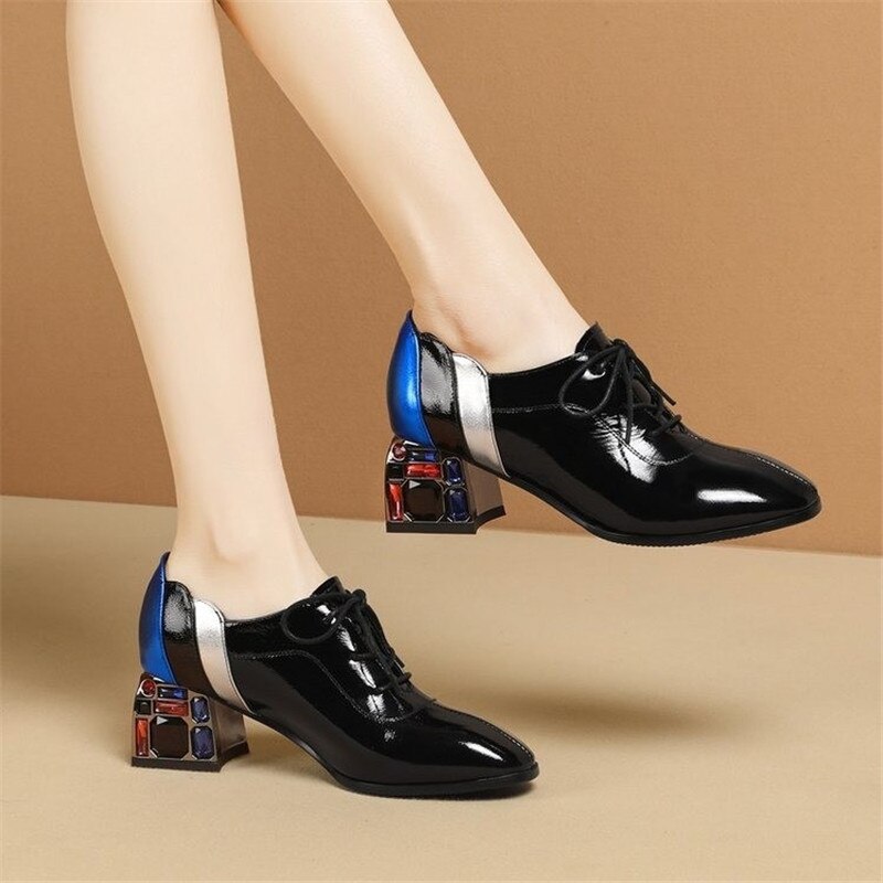 El Naturalista Para Mulher Botas De Couro Para Tornozelo N974 Pleasant Black 40