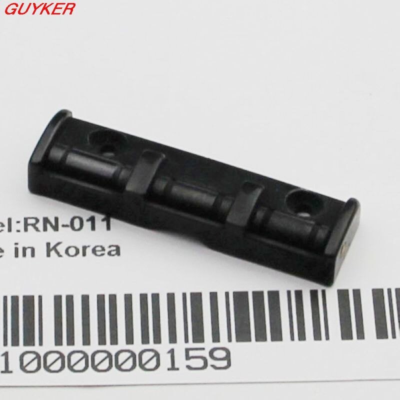 Electric Guitar Roller Nut Adjustable Chrome Black Gold: BK