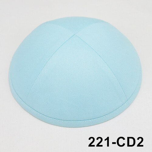 Bomuldstwill kippah ,19cm kipa, kippot, jødehat, skullies & beanies, yarmullka, kasket: 221 cd2