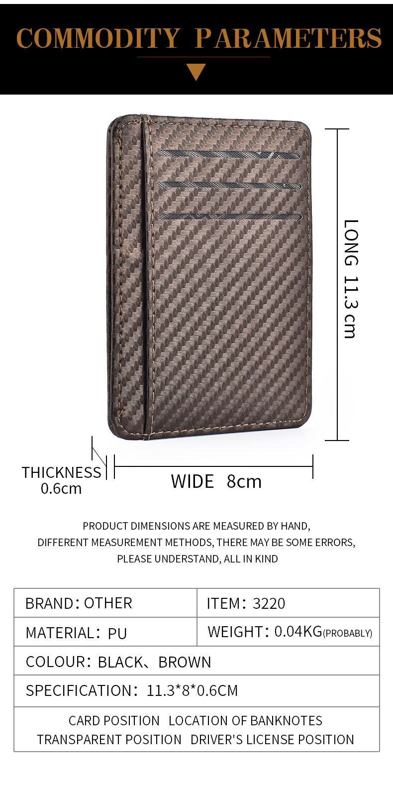 Carteiras masculinas finas e minimalistas com bolso frontal RFID com bloqueio de porta cartão de crédito carteiras de couro portáteis